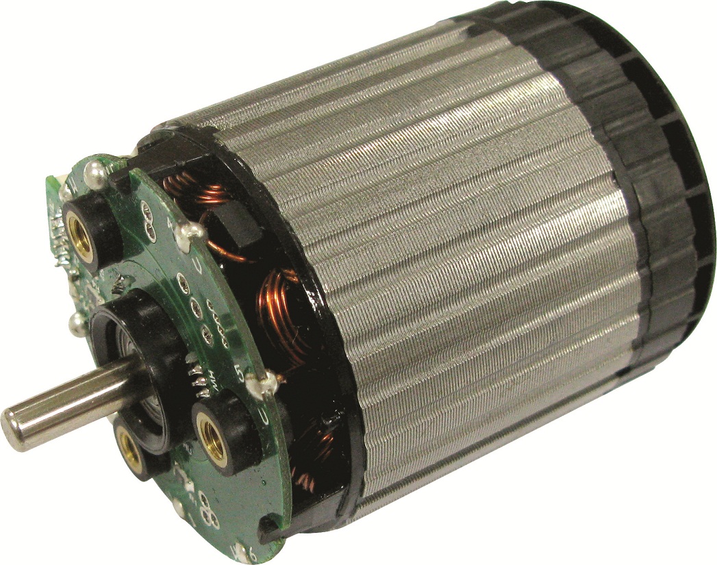 Dynamic balance of brushless motor rotor