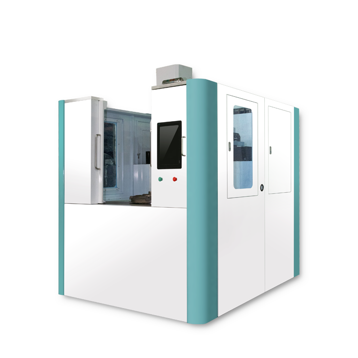 High speed dynamic balancing machine suitable for flexible rotors