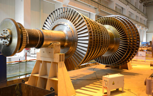 Technical support for dynamic balancing of steam turbine generator units